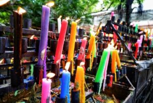 color candle meaning in simala