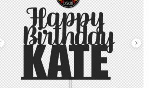 Happy birthday kate cake images